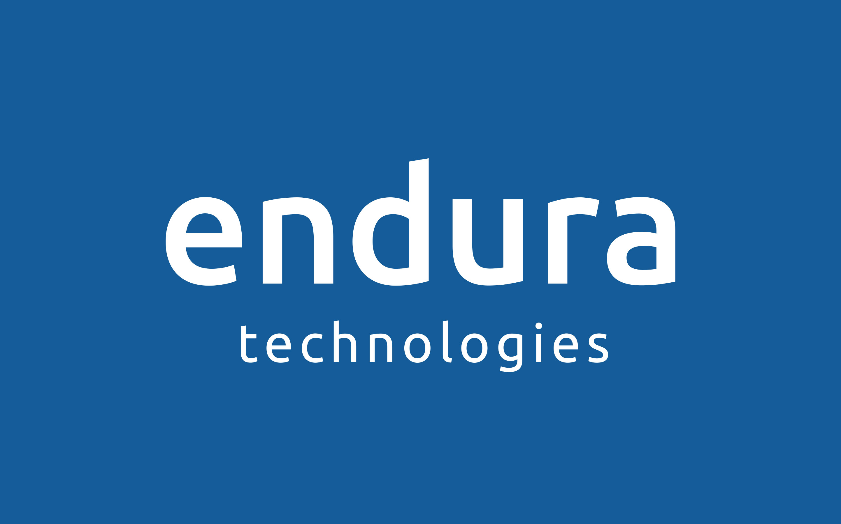 Endura Press Announcement
